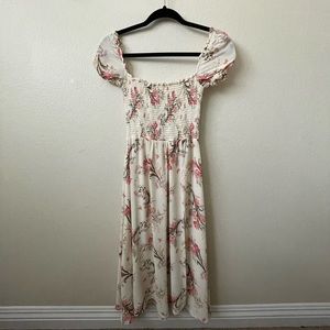Reformation flowy floral dress like new condition